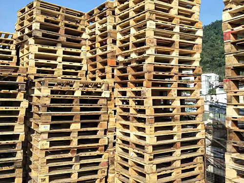 旧木卡板木条卡板两面进叉车