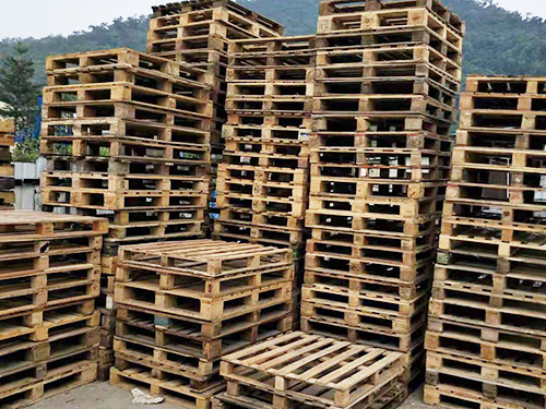 旧木卡板木条卡板两面进叉车