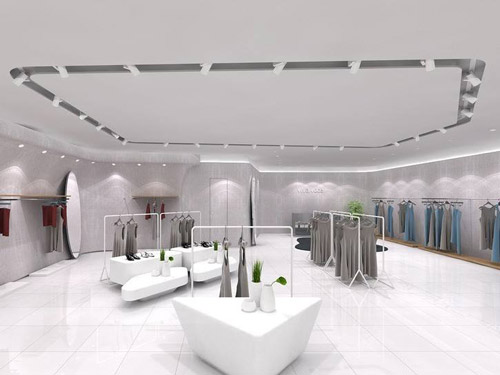 LED导轨灯-服装店