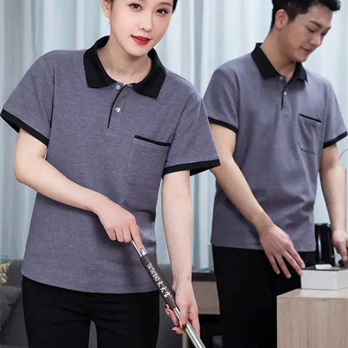 拼领T恤男女同款-8...