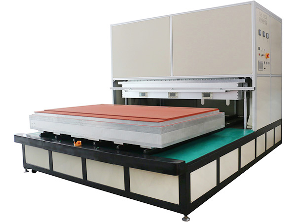 Vacuum curved surface bonding machine