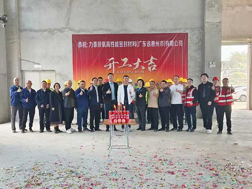 力泰厌氧高性能密封材料(广东省惠州市)有限公司工业园装修大吉