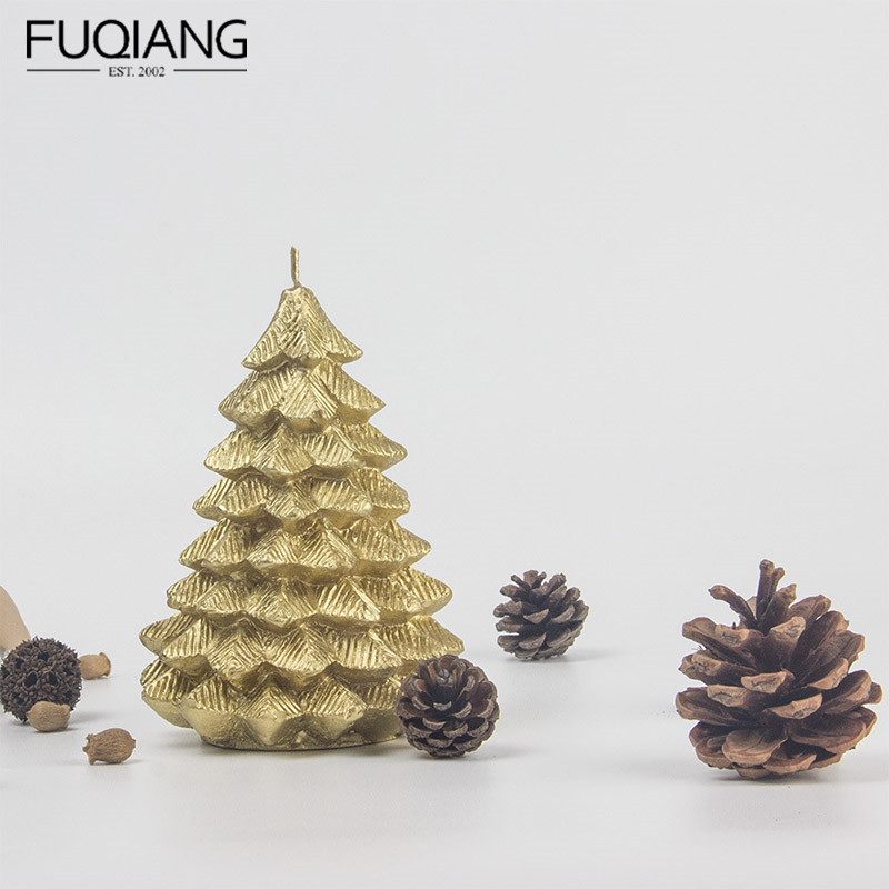 圣诞树造型蜡烛