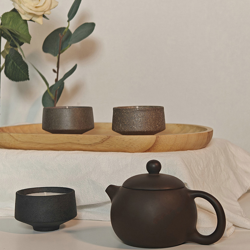 中式小茶杯香薰蜡烛