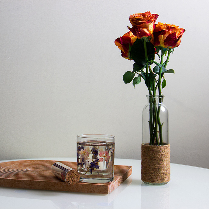 果冻蜡花杯香薰蜡烛