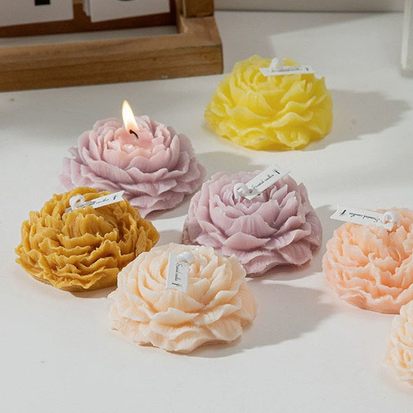 牡丹花蜡烛