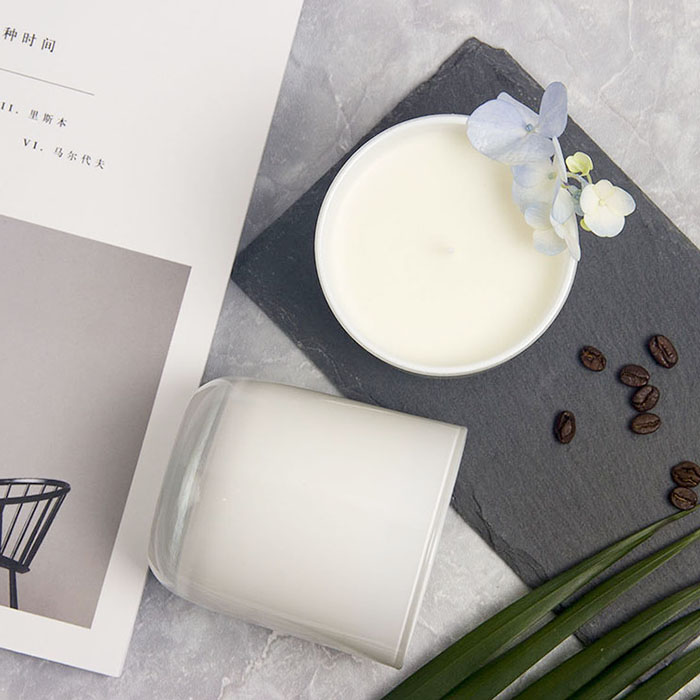 内喷单色漆玻璃杯蜡烛