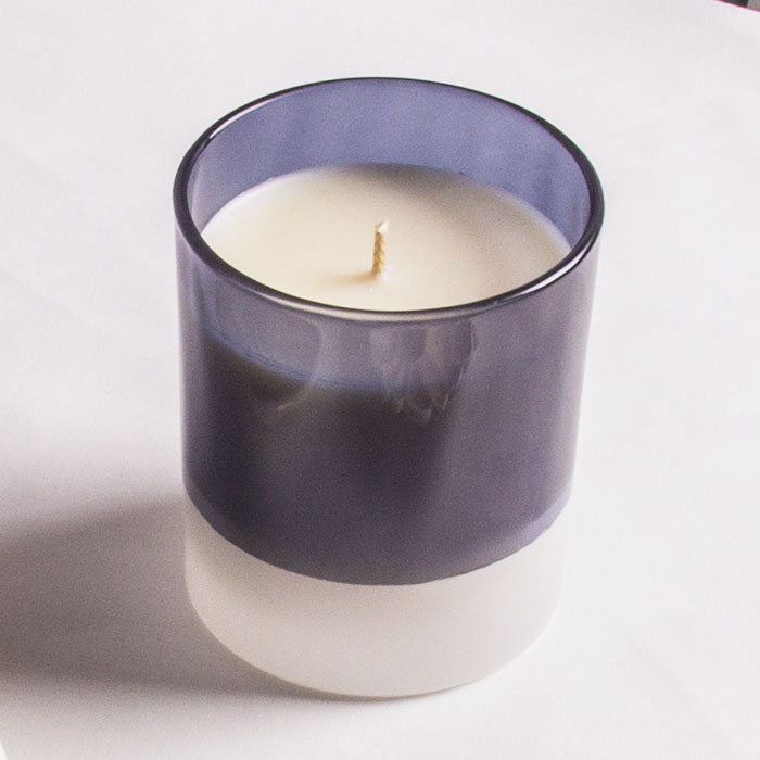 拼色玻璃杯蜡烛