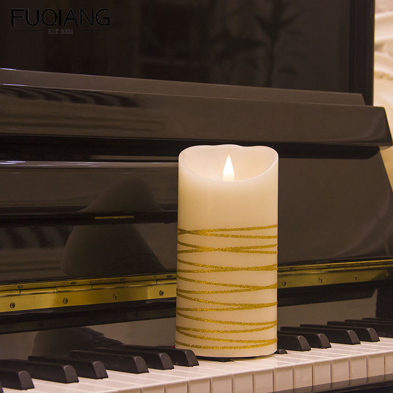 Remote control gold wire electronic candle