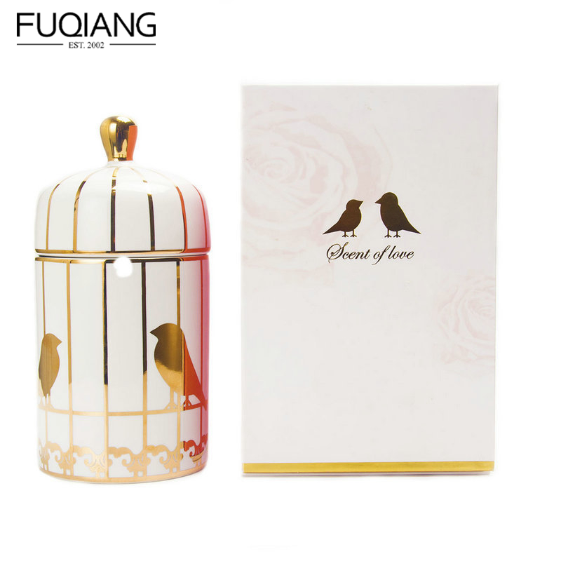 Bird cage modeling candle