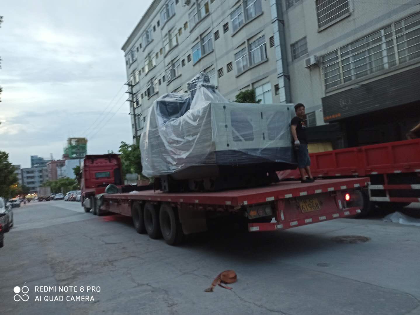 17.5米平板车运输...