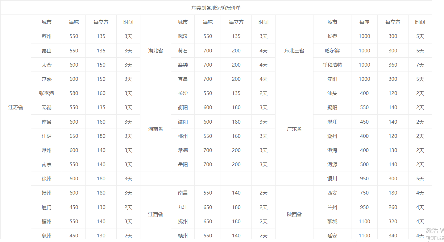 物流专线