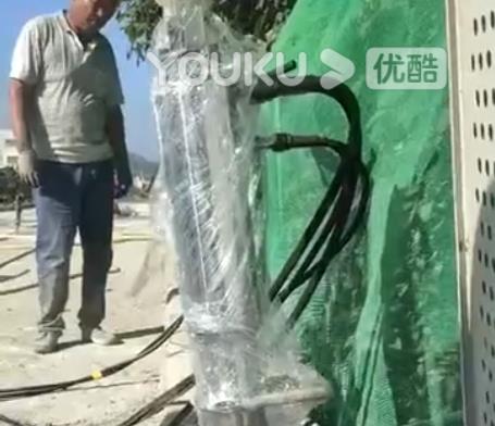 液压分裂机视频