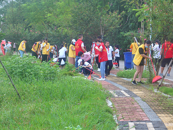 开展环境整治活动