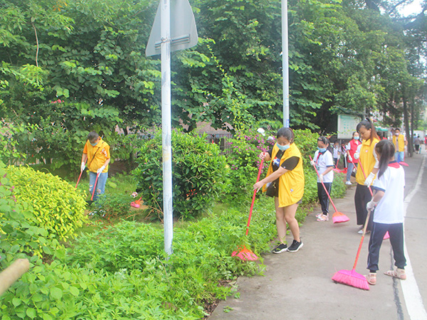 开展环境整治活动