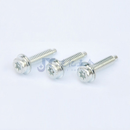 梅花法兰头左牙螺丝