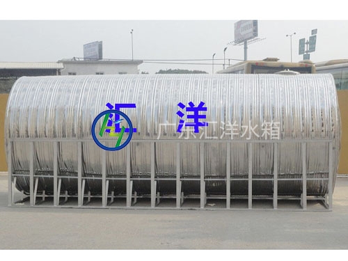 卧式手工盖保温水箱
