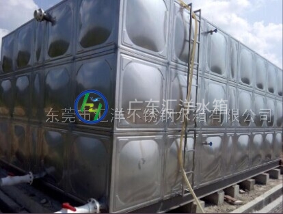供应工厂生活供水所需方形组合水箱-生活不锈钢水箱