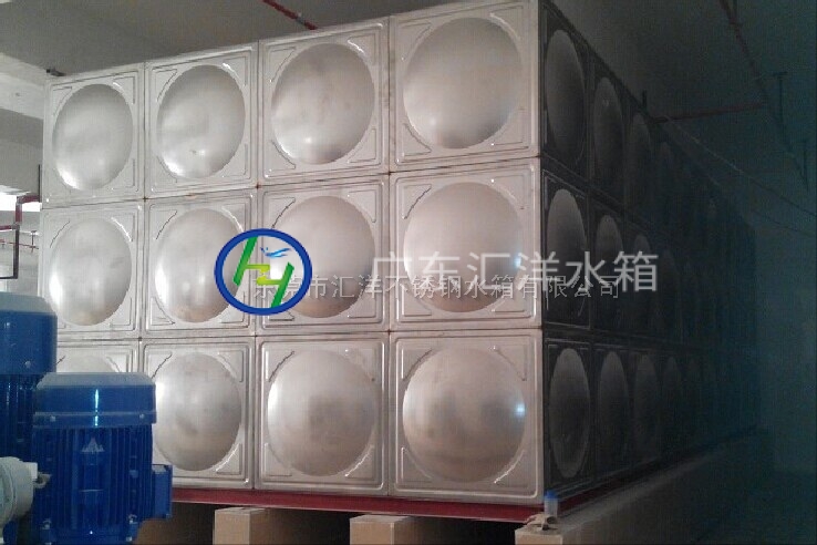 酒店学校工厂医院消防不锈钢水箱首选东莞汇洋不锈钢消防水箱