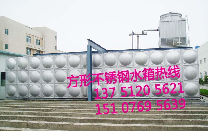 不锈钢消防水箱哪个厂家好|屋顶高位成品建筑消防水箱