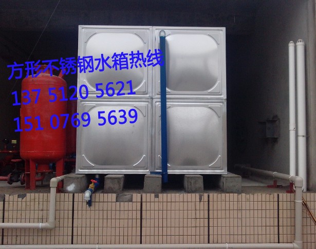 方形不锈钢组合水箱|不锈钢方形水箱|不锈钢生活水箱