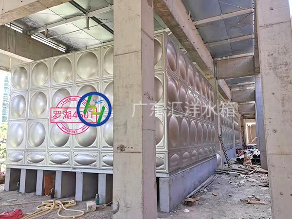 深圳莲塘小学扩建450T消防水箱