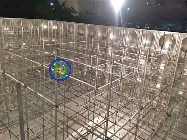 方形水箱内部拉筋图