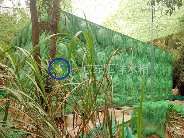 山顶迷彩服不锈钢水箱