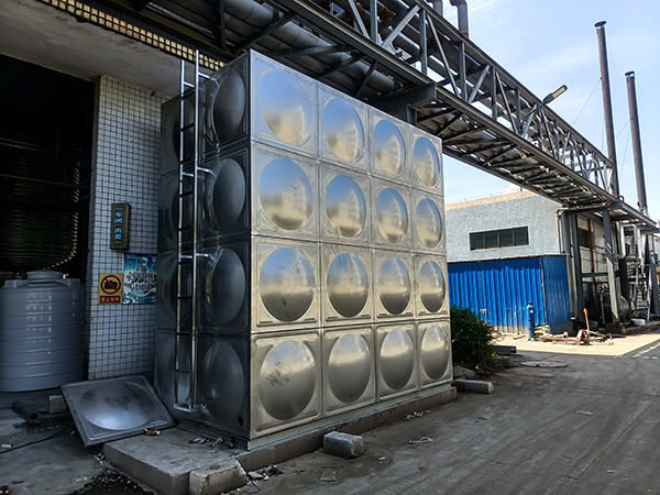 清远32T方形冷水箱已完工