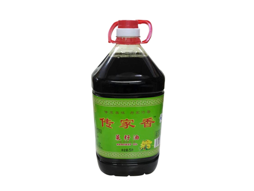 5升传家香菜籽油