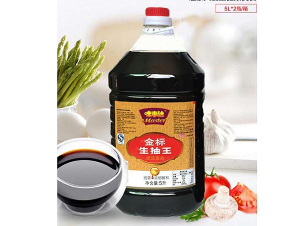 味事达金标生抽王5L...