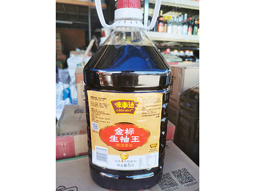 5L味事达金标生抽王