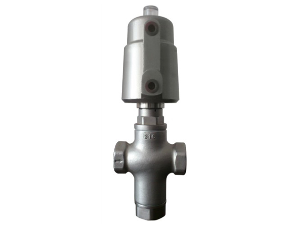 气动三通角座阀