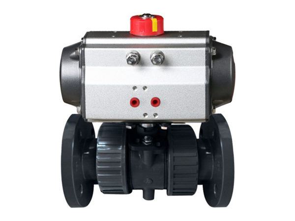 气动双由令法兰球阀