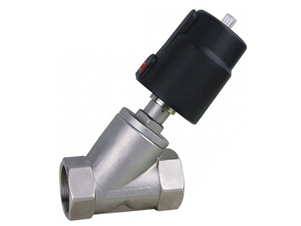 气动不锈钢角座阀