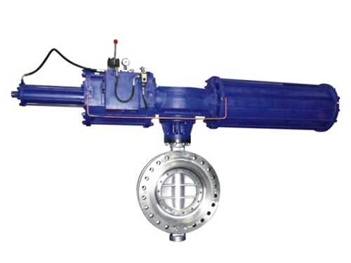 气动金属硬密封蝶阀