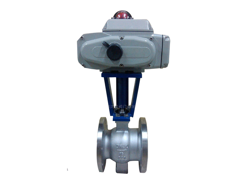 电动V型法兰蒸汽专用...