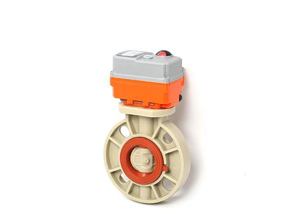 电动PPH氟密封蝶阀