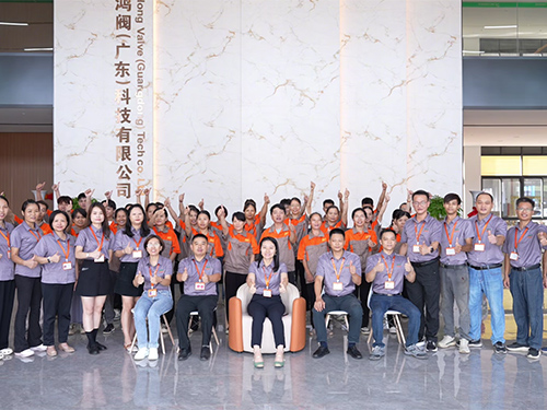 鸿阀全体成员合影