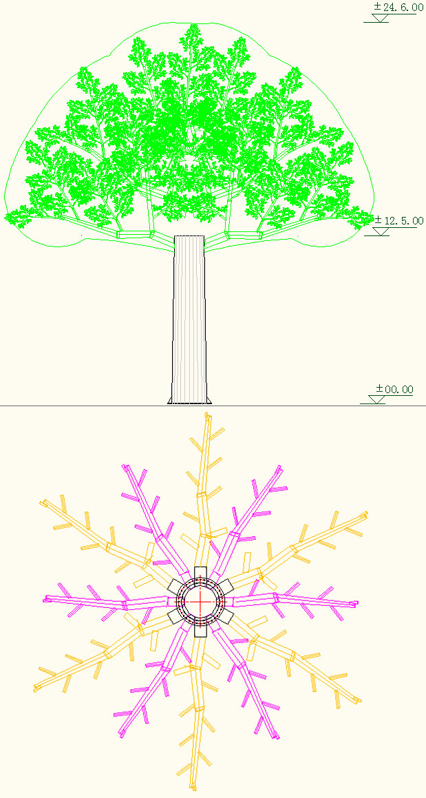 仿真人造景观大榕树