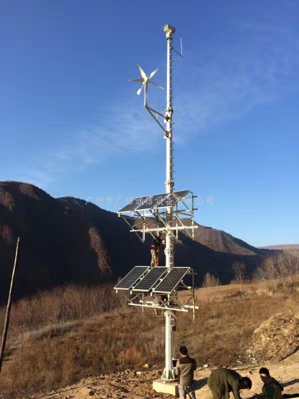 太阳能视频监控杆