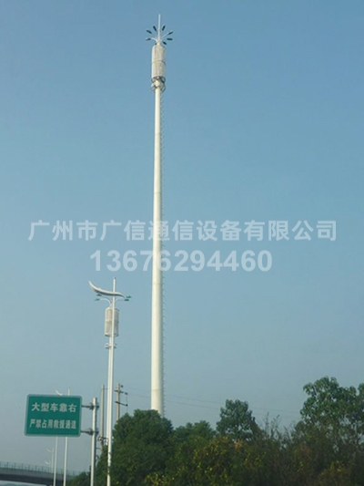 通信杆三管塔