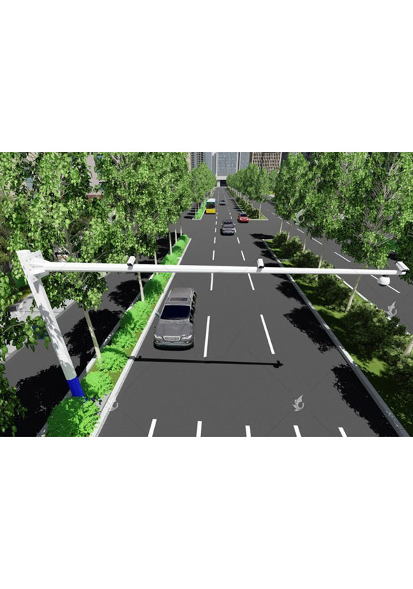 电子警察杆