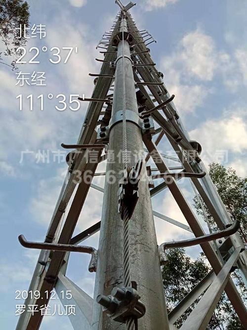 25米简易型三管塔