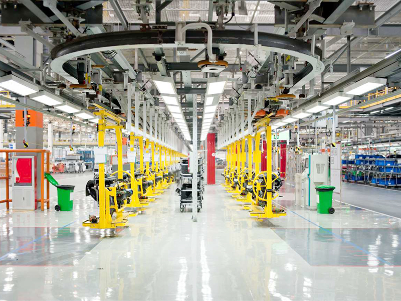 Vinyl anti-corrosion floor