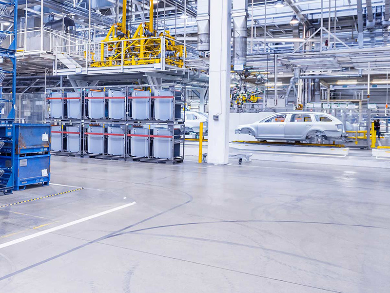 Industrial plant case