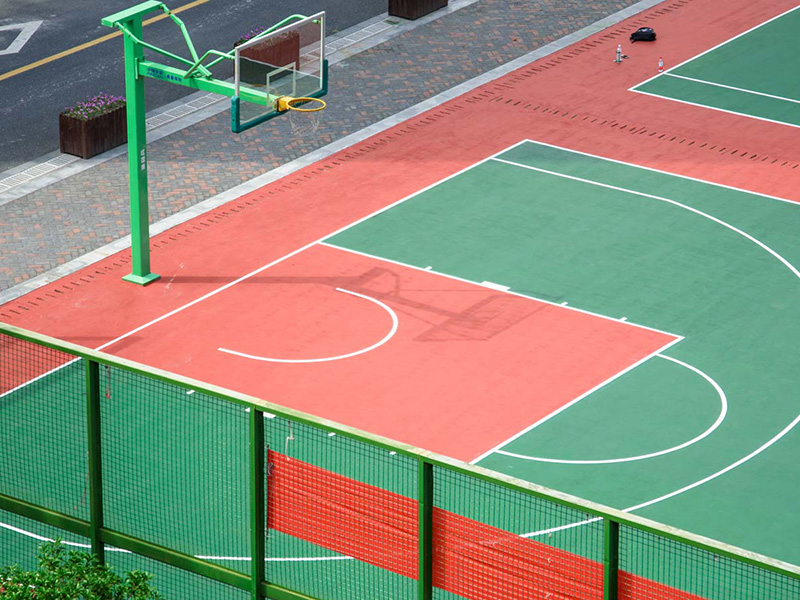 School stadium case