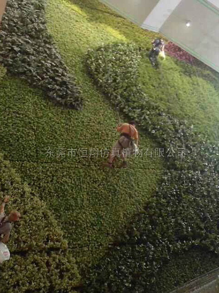 大型仿真植物墙