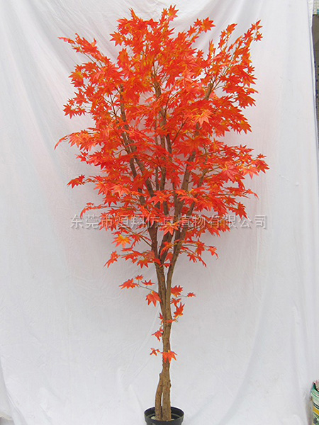 2.5米仿真大红枫
