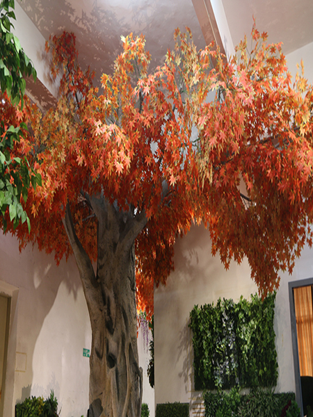 3.5米仿真包柱枫树...